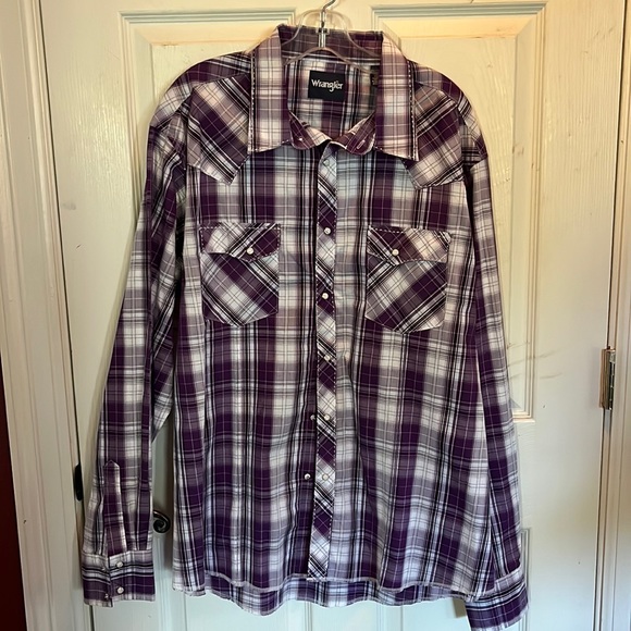 Wrangler Mens Western Shirt - Picture 1 of 3